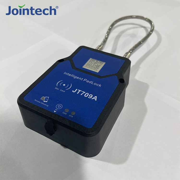 Jointech Jt709 Asset Truck Transportation GPS Tracker Electronic Smart Padlock Container Seal Trailer GPS Tracking Device Padlock