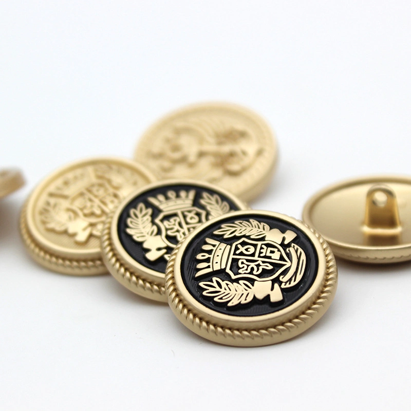 Fashion High Grade Suit Sewing Buttons Customized Design Metal Button for Coat