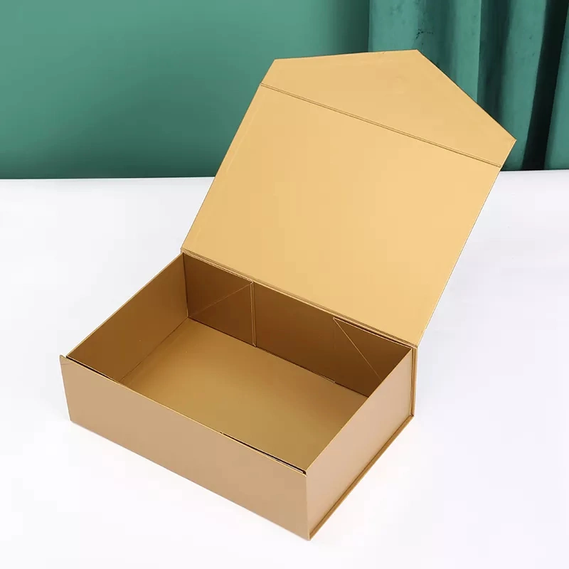 Packaging Paper Box Foldable High-End Cardboard Box Wine/Clothing/ Cosmetic / Gift