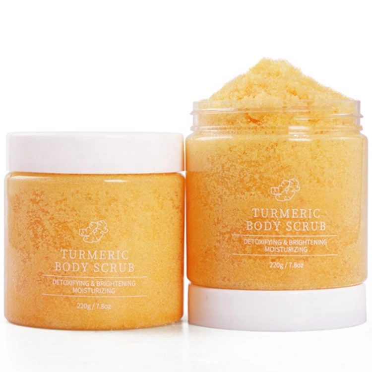 Natural Organic Plant Extracts Skin Care Turmeric Body Scrub