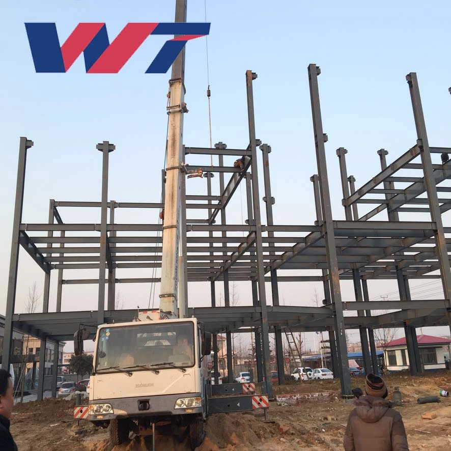 Prefabricated/Prefab Warehouse/Workshp/Cold Storage/Car Garage Steel Structure for Metal Building