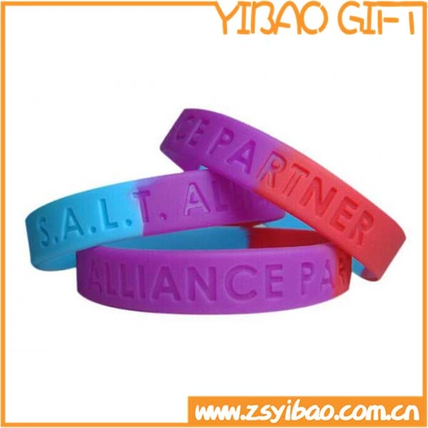 Custom Reflective Logo Silicone Wristband for Sports Event Cheap Religious Rosary Bracelet Cheap Custom Wristbands for Events