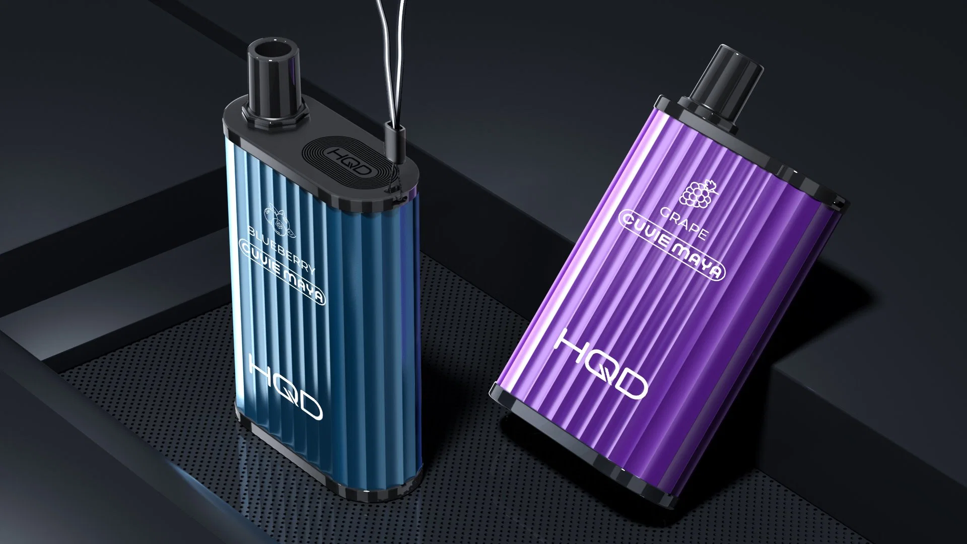 Hqd Cuvie Maya 6000puffs، Ecig، أطقم البدء vape، جهاز Vape Pod، سائل ممتاز، خراطيش Vape، قلم Vape قابل للاستخدام مرة واحدة، حقيبة شاحن محمولة