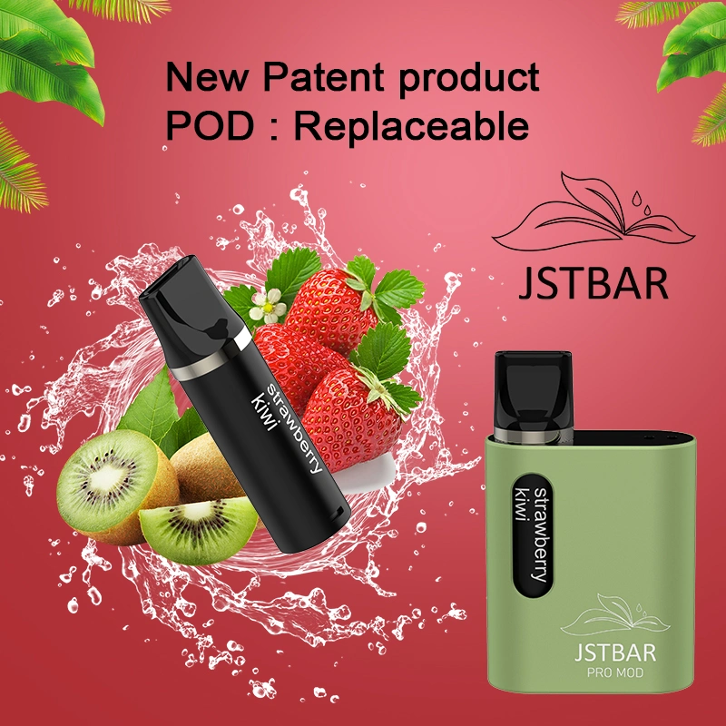 100% Newst Hot Sell Jstbar PRO Mod 600 Puffs Disposable/Chargeable Vape Pod 400 mAh Recharger Battery 10 Flavors Cheap Vapor Pen