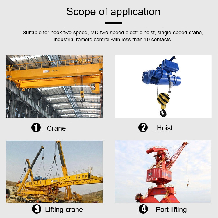 Various Styles High quality/High cost performance F24 Series Remote Control Crane F24-10d