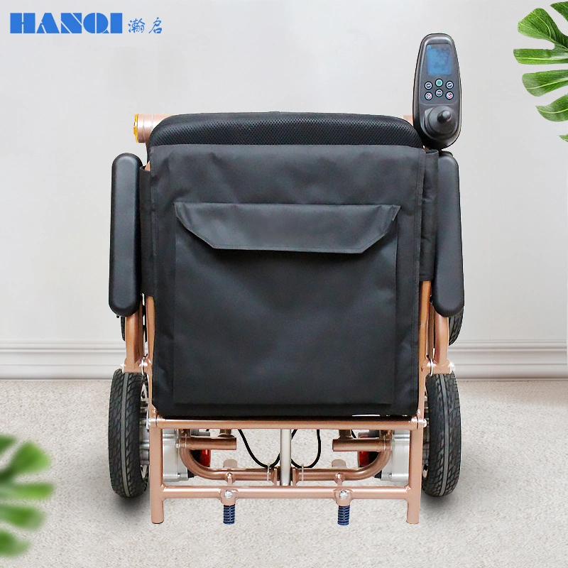 Hq123L Electric Power Wheelchair with Electromechanical Folding for Disable Ues