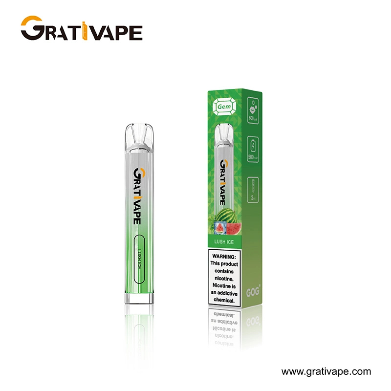 Grativape Gem 600 مفضل نكهات جديدة أفضل سعر سجائر إلكترونية رائعة