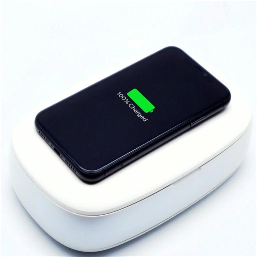 Phone Sanitizer UV Sterilizer Box Case, UVC LED Phone Sterilization Storage Box