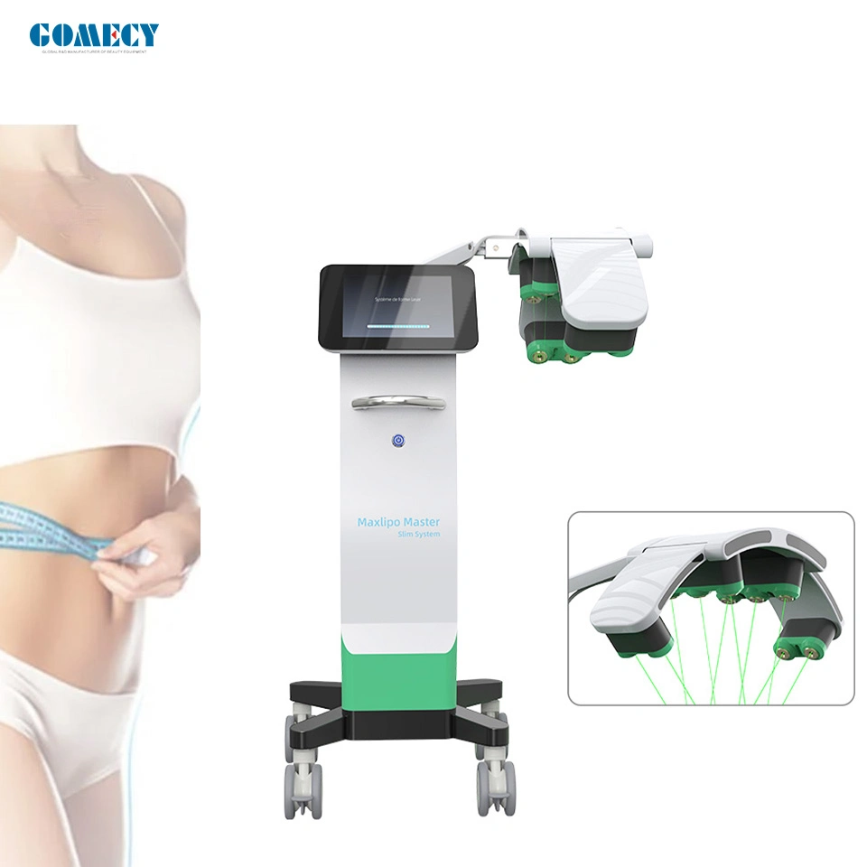 10d Lipo Verde Cor Laser perda de peso Lipo Laser Máquina Laser