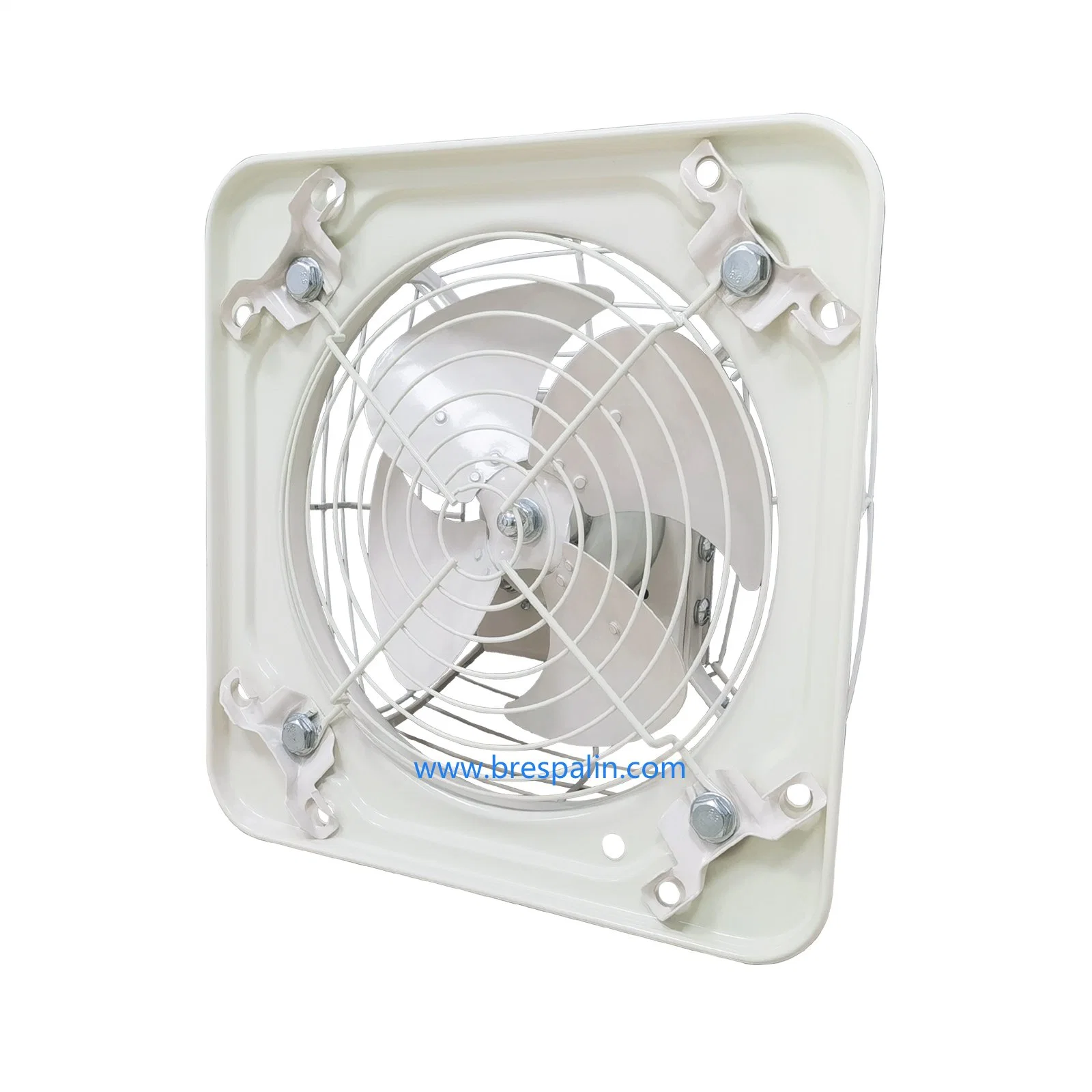 Water-Resistant Square Metal Industrial Exhaust Fan - Protects Electrical Components From Moisture Damage