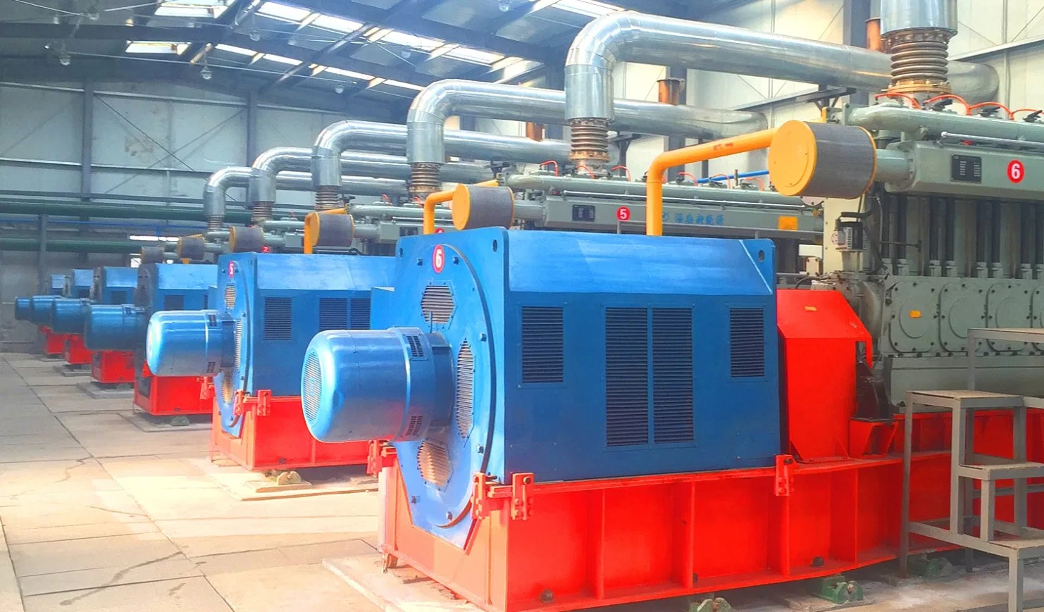 1000kw Low Voltage Low Concentration Methane Gas Engine Generator Set