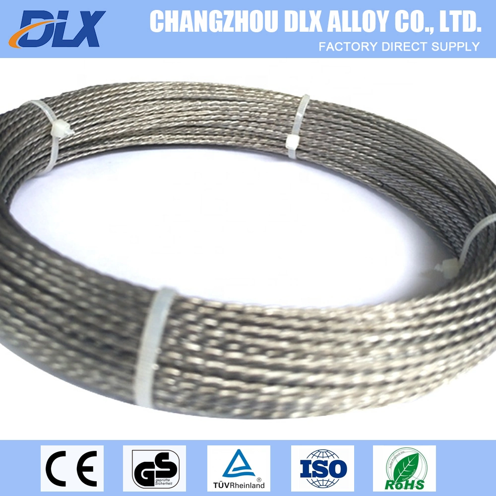 0.15mm 0.20mm 0.30mm 0.50mm Ni42crti Ti-Ni-02 Nitinol Elastic Nickel Titanium Shape Memory Alloy Wire