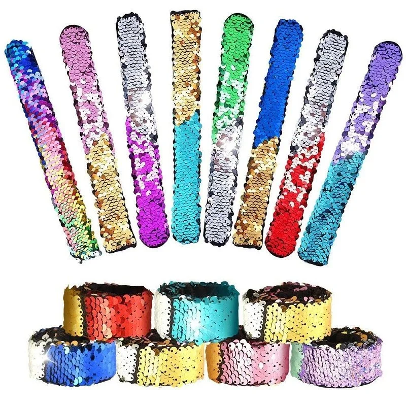 Hot Sale New Professional Design Pearl Wrist Gillter Customized Logo LED Wristband