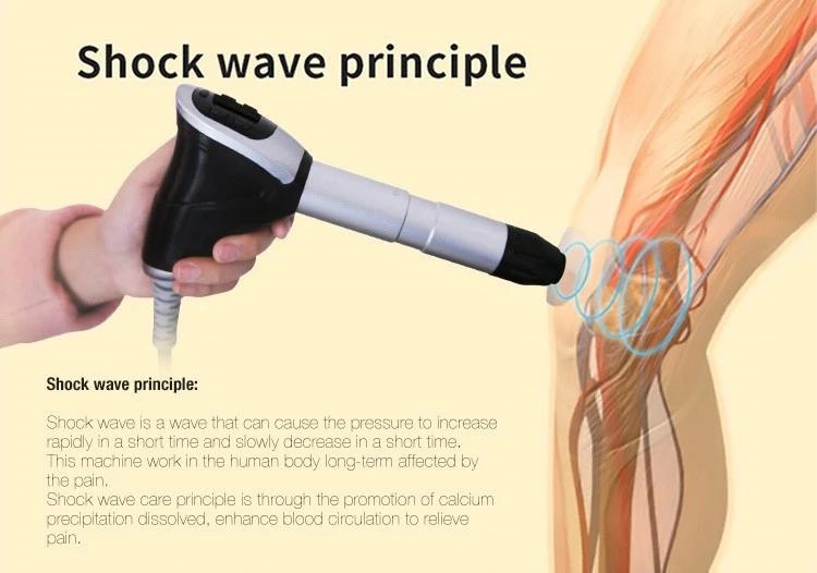 Safe and Painless Shockwave Body Equipment for All Skin Types Beauty Machine