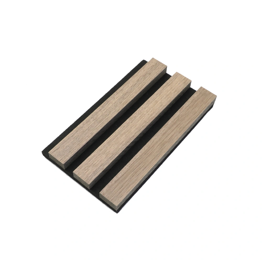 Fábrica al por mayor Panel de tablilla de madera para decoración de pared interior