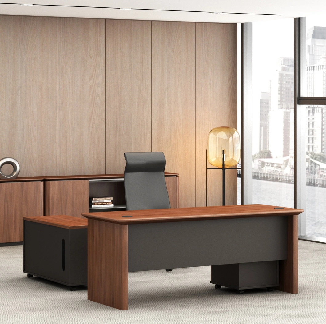 Hochwertige Moderne Einfache Modulare Holz Business Fashion Schreibtisch Büro Möbel Ecke Schreibtisch Executive Tisch