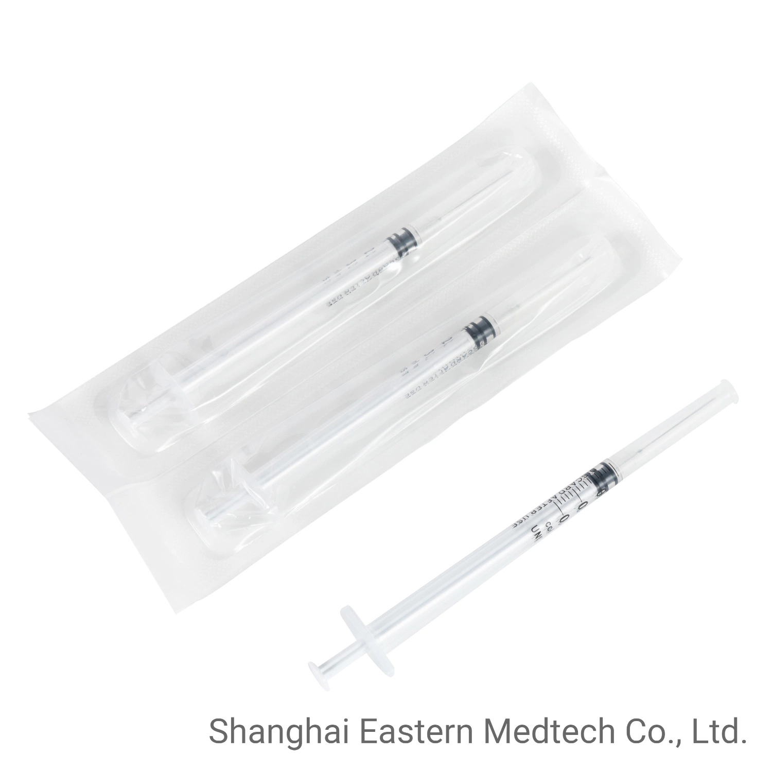 Hospital Use Disposable Medical Products, Latex Free, for Single Use, CE Marked Fixed Needle Lds 1ml 25g 27g, Vaccine Syringe