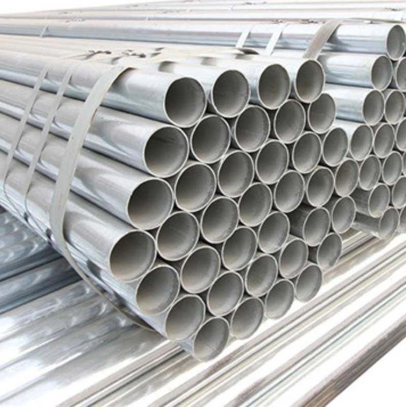 Ms ERW Hollow Section Square Rectangle Round Pipe Hollow Iron Pipe Welded Black Steel Pipe