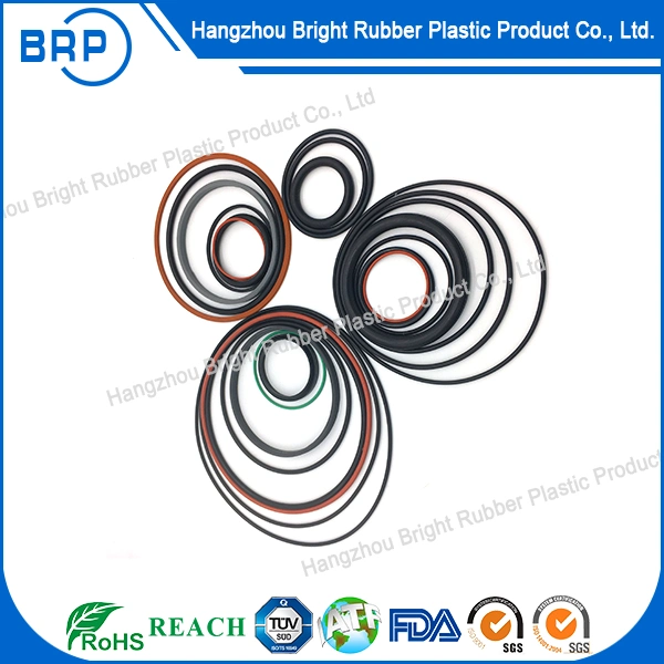 FDA IATF16949 Silicone Flat Rubber O-Ring