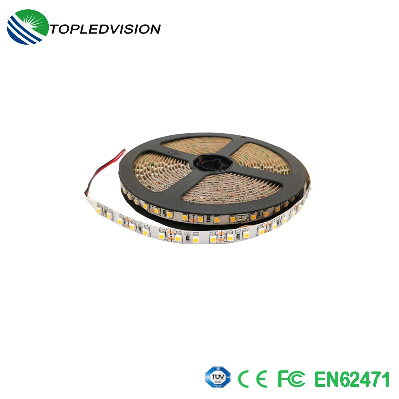 Fita LED de cor única LED SMD 3528 com TUV/CE