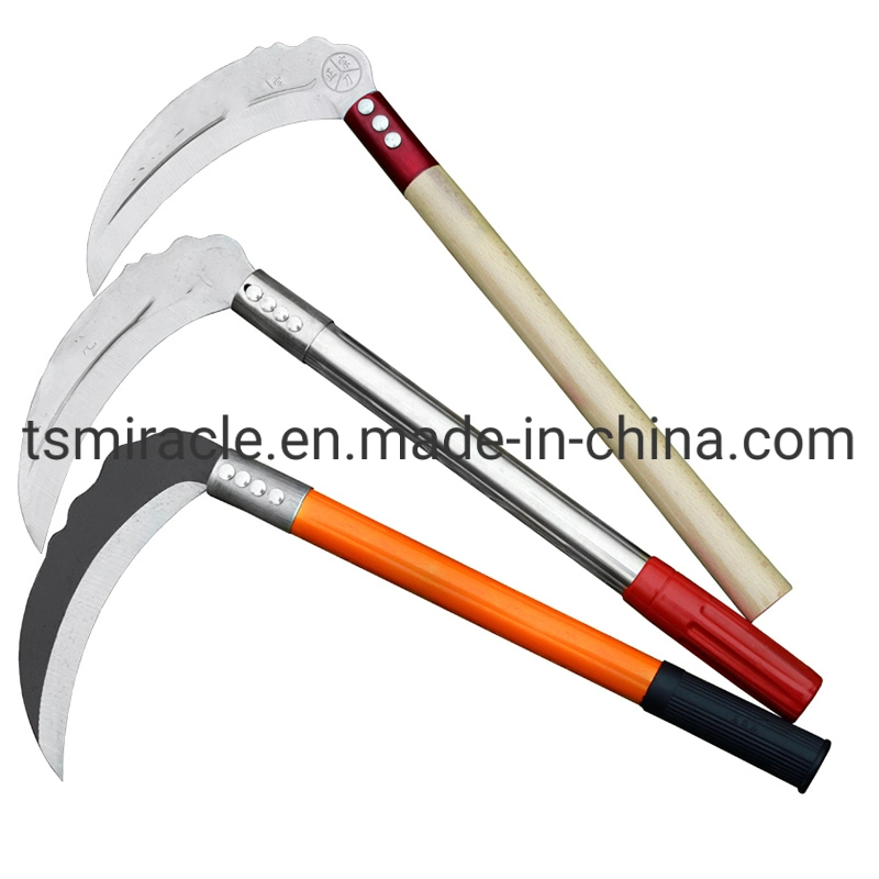 Wholesale/Supplier Manganese Steel Grinding-Free Agricultural Sickle Harvesting Crops Cuttingwheat Cutting Leek Sickle