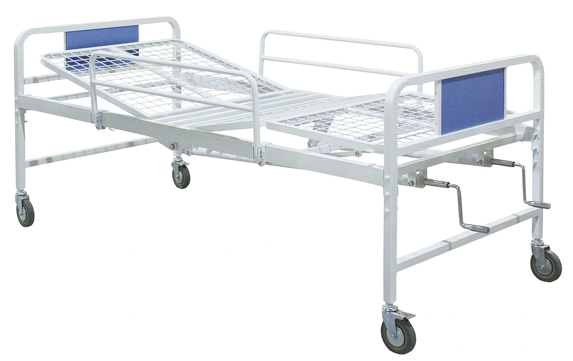 High-Quality Hospital Economic Manual Fixed Steel Bed