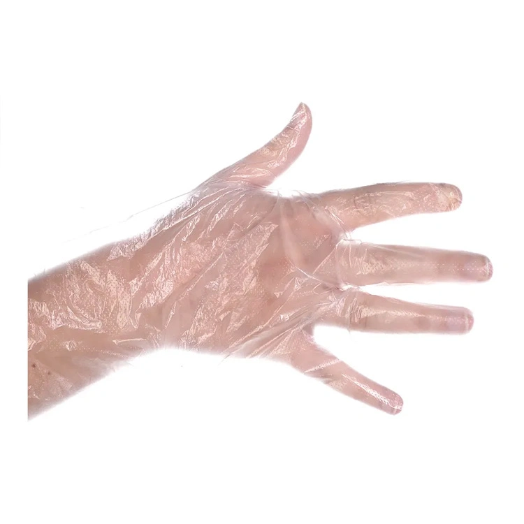Multipurpose Disposable Clear Transparent Medical PE Gloves