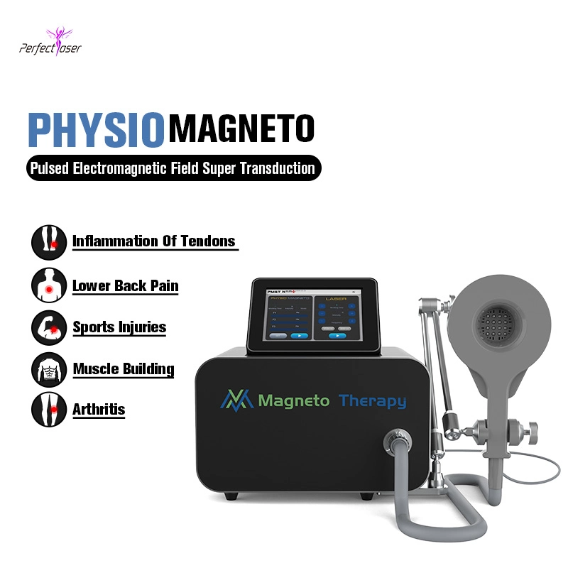 Pain portable Pmst Physio Magneto Therapy machine Rouge lumière près Équipement