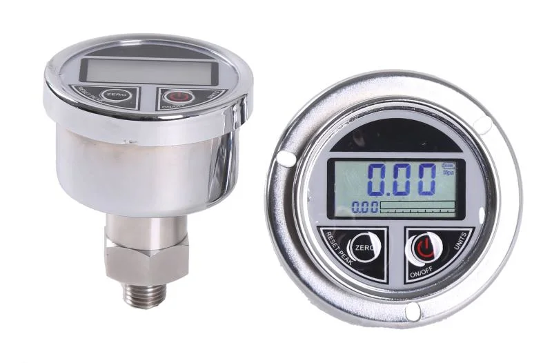 China Versorgung LCD-Anzeige 400bar Digital Wasser Gas Manometer