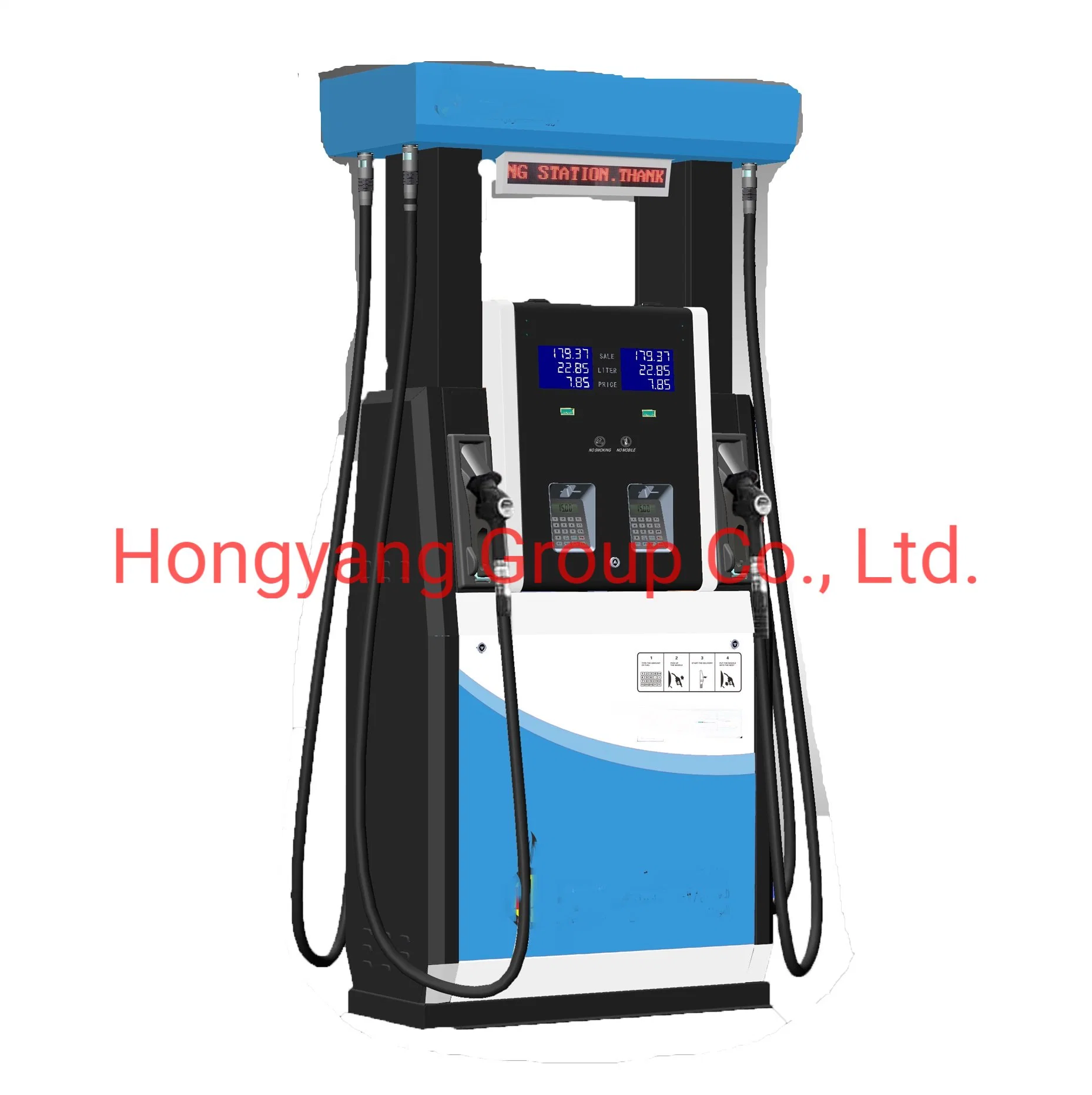 Filling Station LPG Dispensesr Gas Dispenser with 2 LPG Nozzle for Gas Station