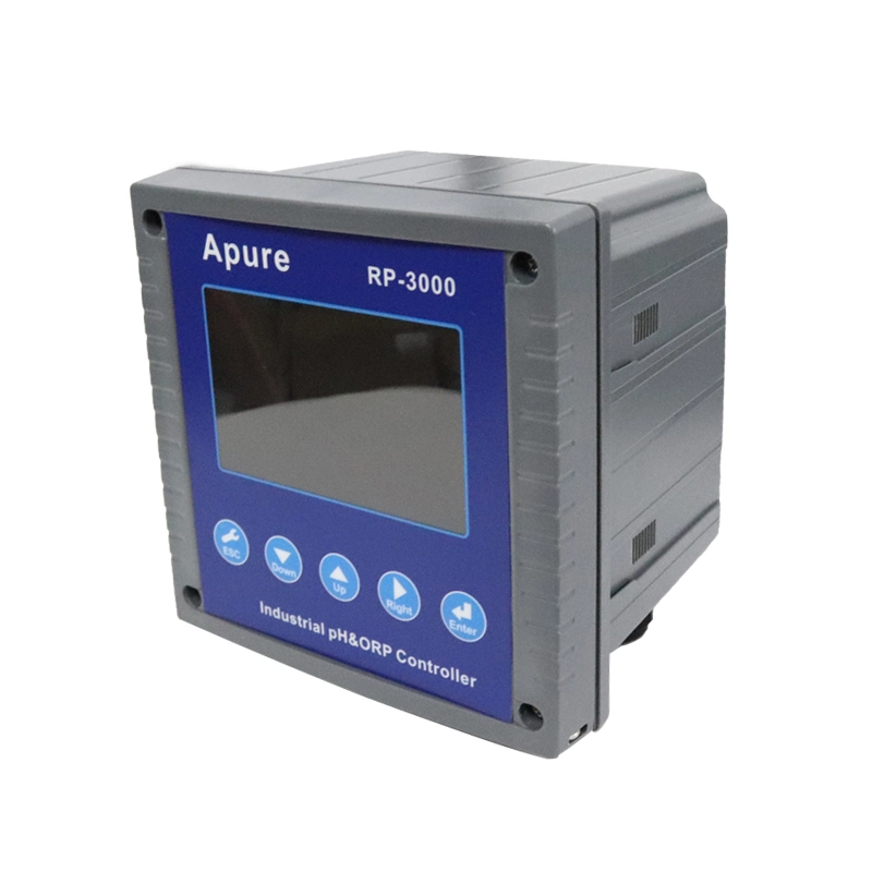 CE Marked Industrial Online Double Channel Digital pH Meter pH ORP Controller Meter with 4-20mA 2 Relay for Water Treatment