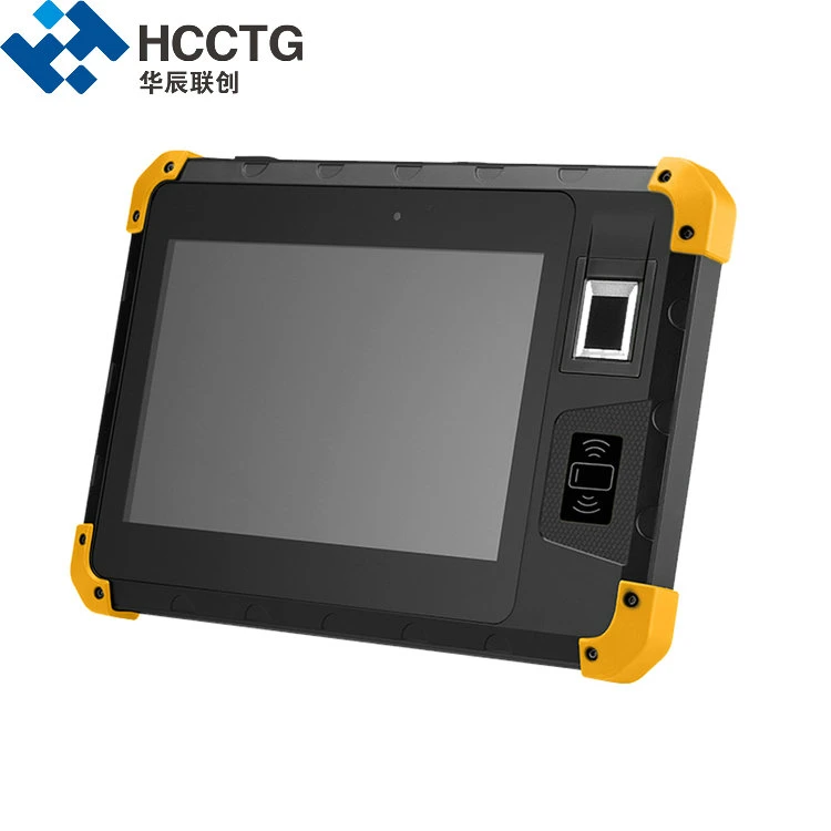 8 Inch NFC Fingerprint Industrial IP67 Biometric Touch Screen Rugged Tablet Android 6.0 Tablet (Z200)