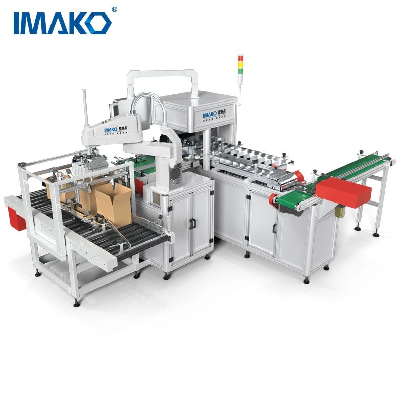 Case Packer Palletizer Machine Carton Box Packing Machine