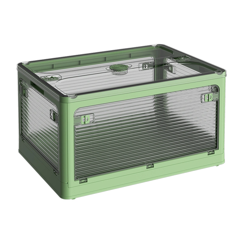 Caja de almacenamiento plegable de camping contenedor de plástico plegable de almacenamiento duradero Bandejas de almacenamiento de tronco por Kinpack