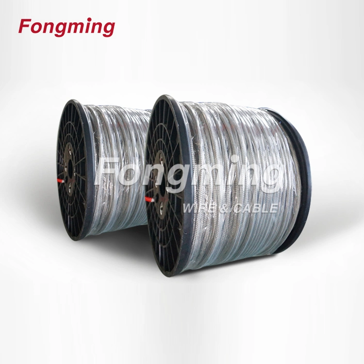 350c Degree High Temperature Resistance Fiberglass Wrapping Multiple Electrical Nickel Cable