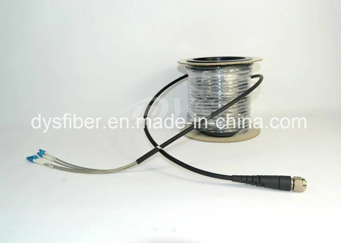 Ftta Waterproof Aarc Fiber Optic Outdoor Cable Match with Odc Connector Assembly