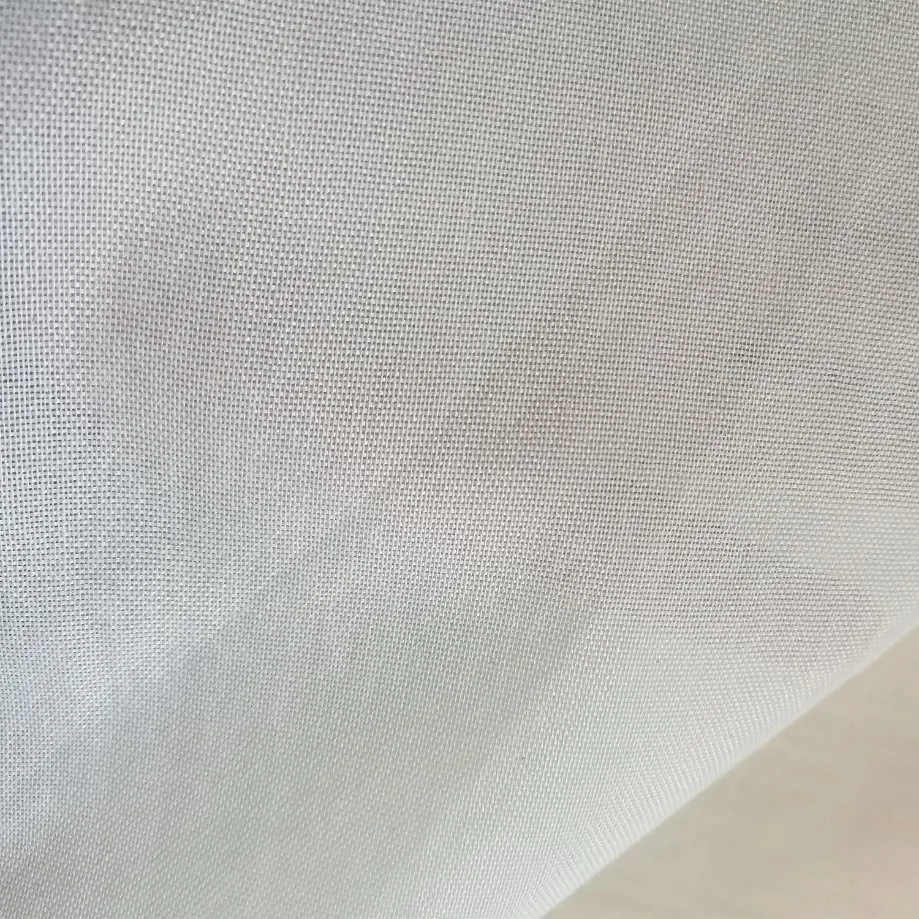 Weiß Scrim Polyester Baumwolle Stoff für Shirts Tapete Klebebänder