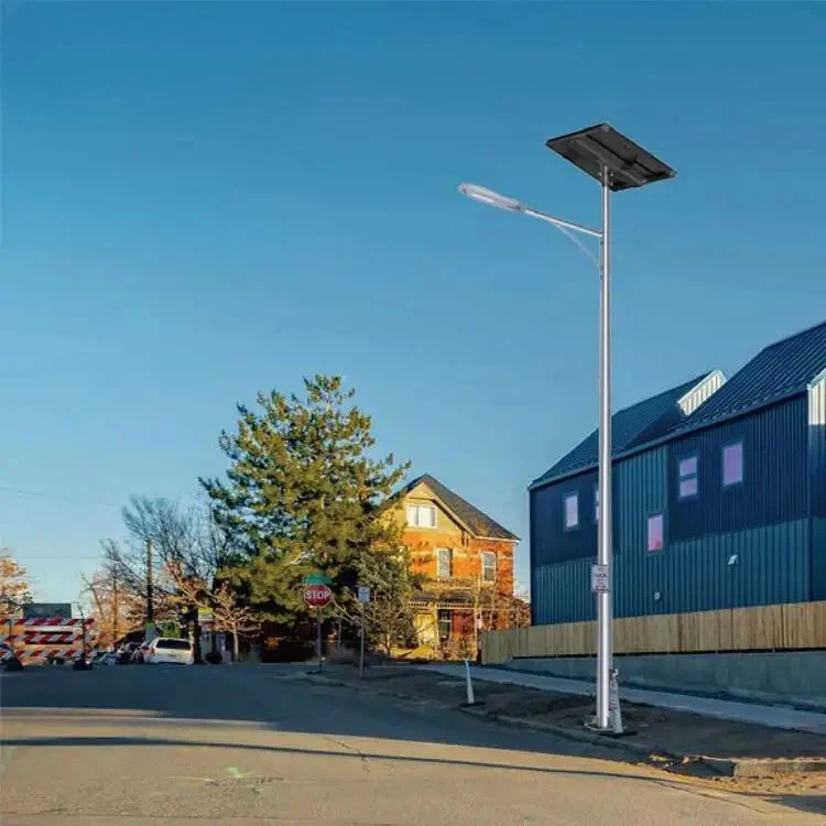 Juming IP66 наружное Split Солнечное уличное освещение LED освещение 20W Светодиодный светильник Solar Street мощностью 30 Вт, 40 Вт, 50 Вт, 60 Вт