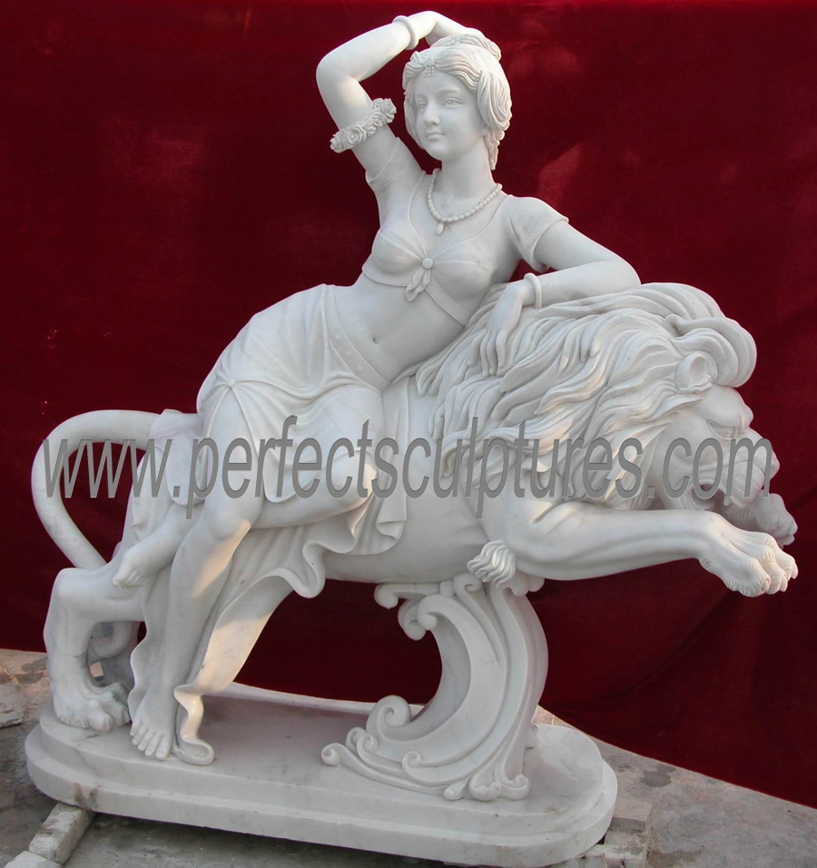 Carved Marble Sculpture Garden Statue Stone Carving with Granite Sandstone (SY-X1551)