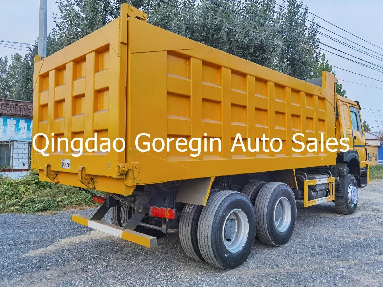 Good Condition Sinotruk HOWO Used 6*4 and 8*4 371HP-375HP Dump Truck 10 Wheels 12 Wheels Tipper Truck Tipping Truck to Africa