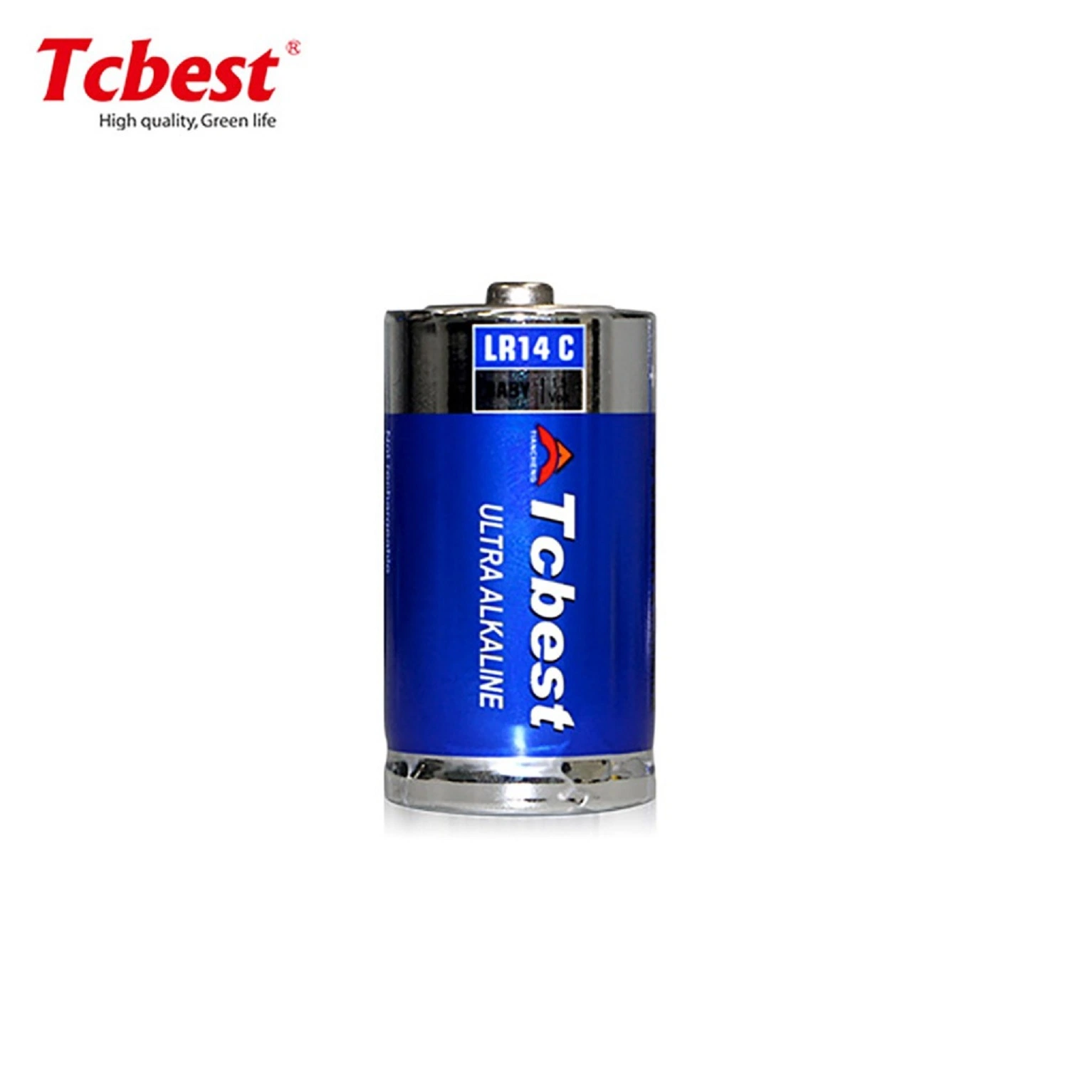 Tcbest Manufacturer Ultrta Alkaline Primary Dry Battery of Size Lr14 C 1.5V Battery with MSDS for Toys