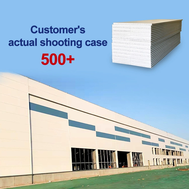 Insulation Sandwich Panel Wall Fireproof Heat Resistance Soundproof Structural Insulation EPS Panels Building Materials