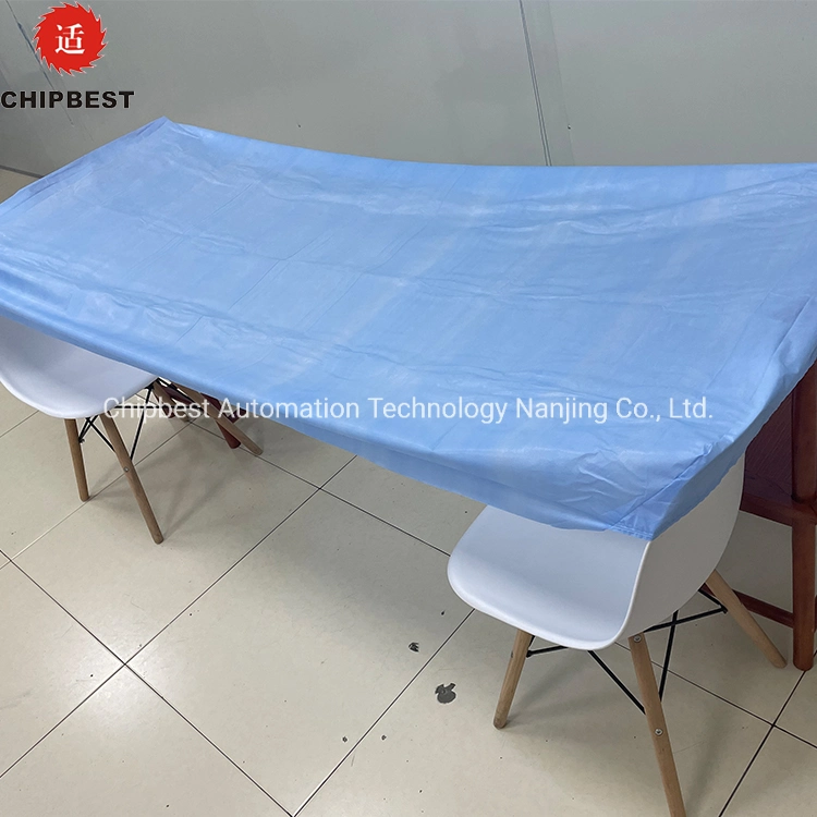 China Textile Nonwoven Bed Sheet Cover Machine Production Line