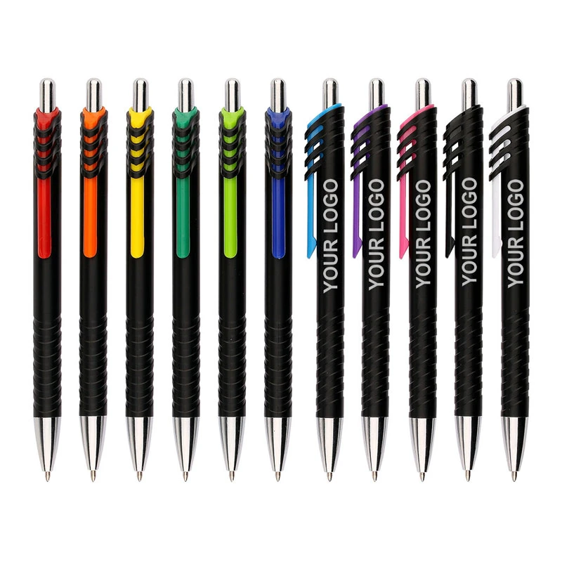 High End Customzied Multi Color Plastic Ball Point Pen for School