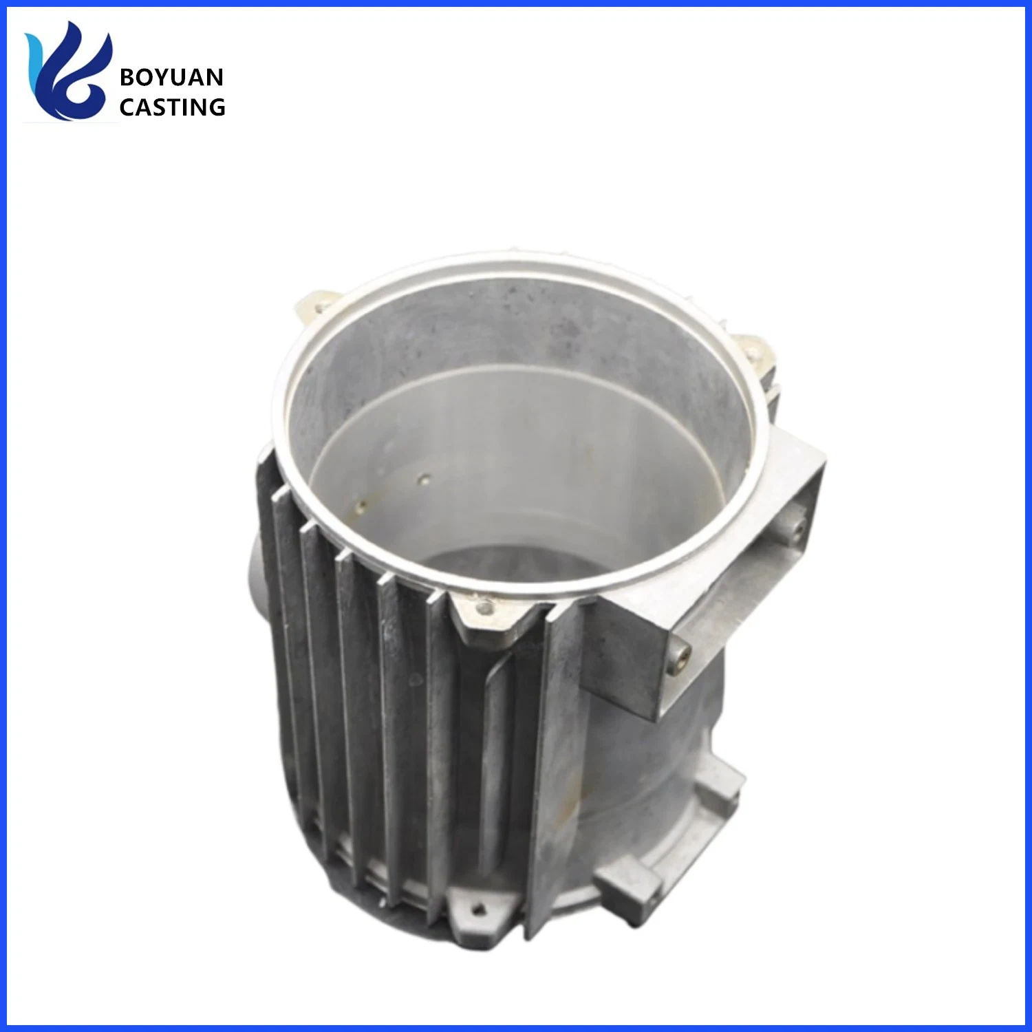 Aluminum Die Casting Electric Motor Housing by Low Pressure Die Casting