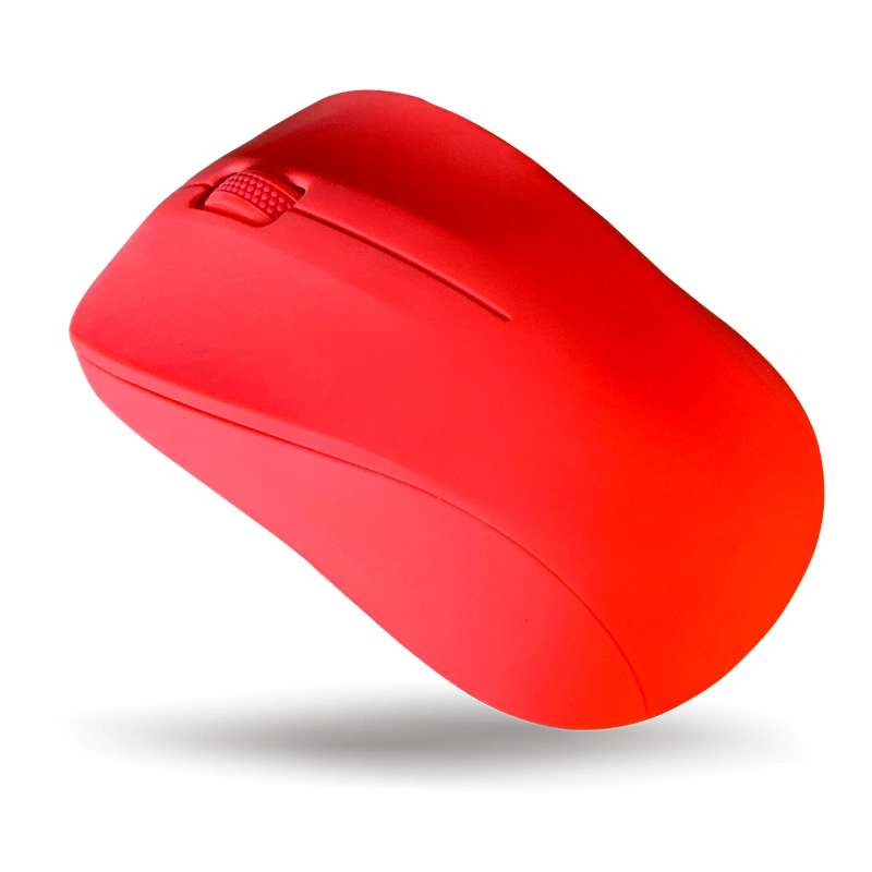 Rose couleur 3 touches 2.4G Opitcal souris sans fil pour Dame