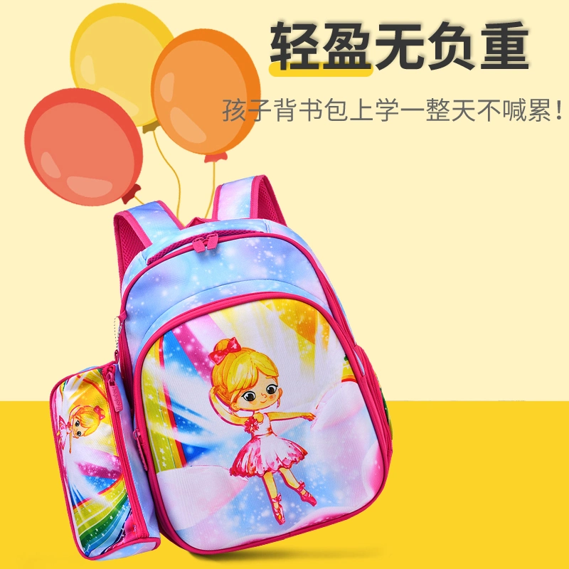 Zonxan Manufacturers Fabric Girls Bag School Bags Backpack, Orthopedic Girls School Bags Children Set, Children School Bags for Girls