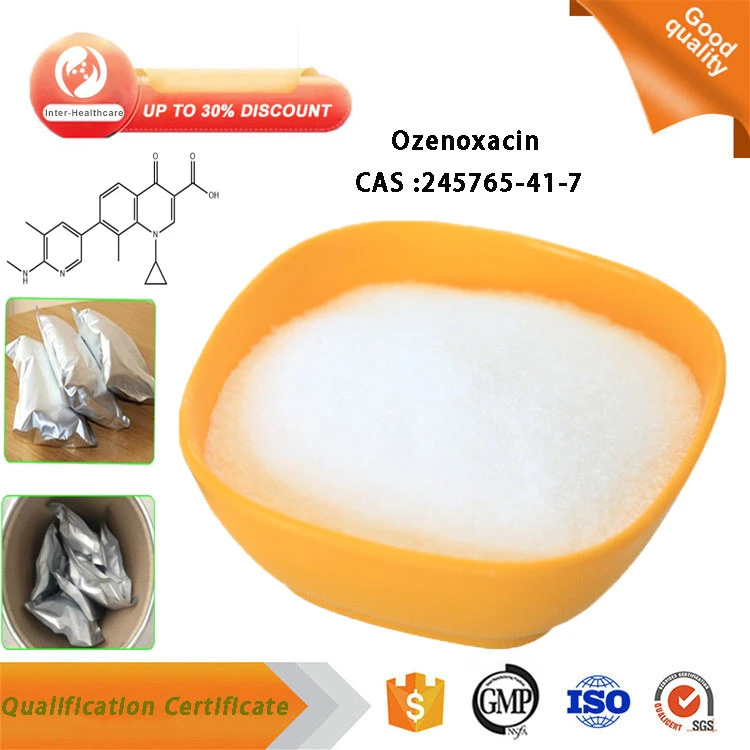 Hot Sale Pharmaceutical Ozenoxacin Powder CAS 245765-41-7 Ozenoxacin for Treatment of Impetigo