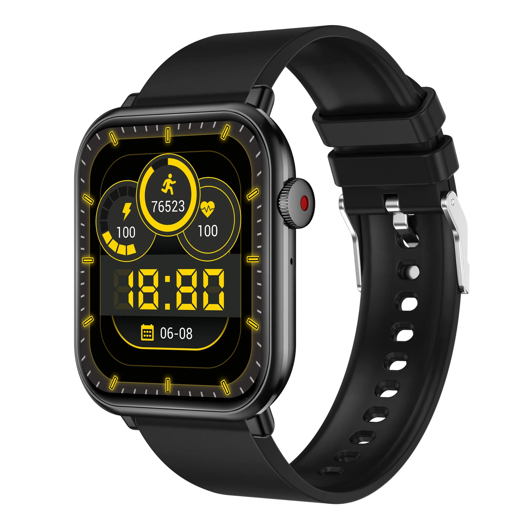 Amazon mejor vendedor en línea más barato CE RoHS Smartwatch impermeable IP67 IP68 carga inalámbrica NFC GPS Bt Calling Realtek8763 Sport Bluetooth Reloj inteligente de teléfono