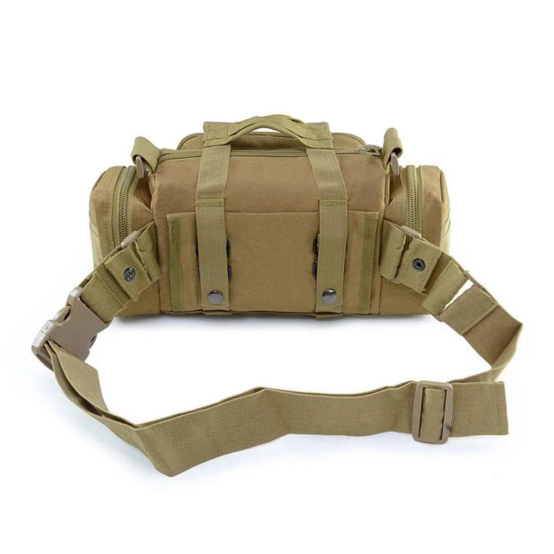 Bolsa de campo de utilidad Caminata táctica Bolsa Militar estilo 3 Forma despliegue bolsa Tactical hombro cintura Pack